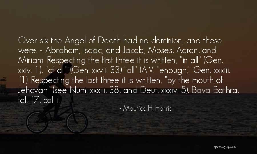 Death 1 Quotes By Maurice H. Harris Death 1 Quotes By Maurice H. Harris