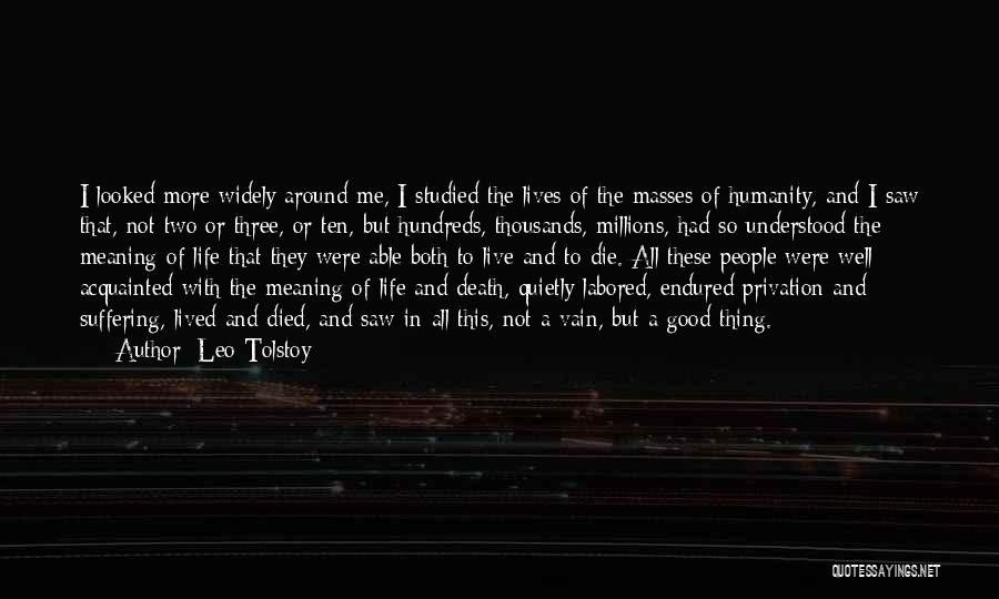 Death A Life Well Lived Quotes By Leo Tolstoy