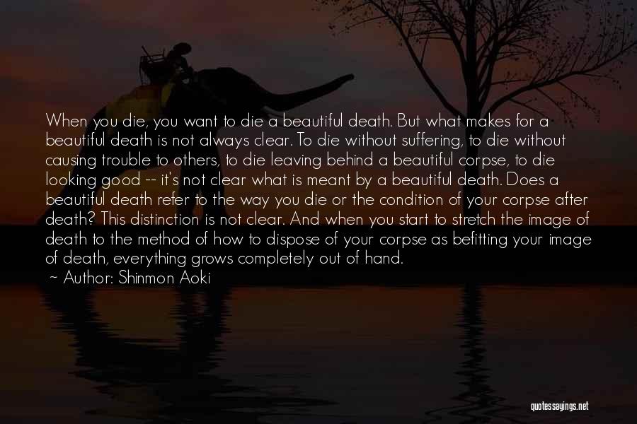 Death After Suffering Quotes By Shinmon Aoki