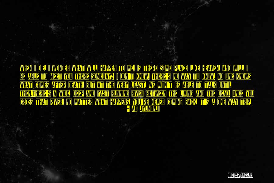 Death And Afterlife Quotes By Ao Jyumonji Death And Afterlife Quotes By Ao Jyumonji
