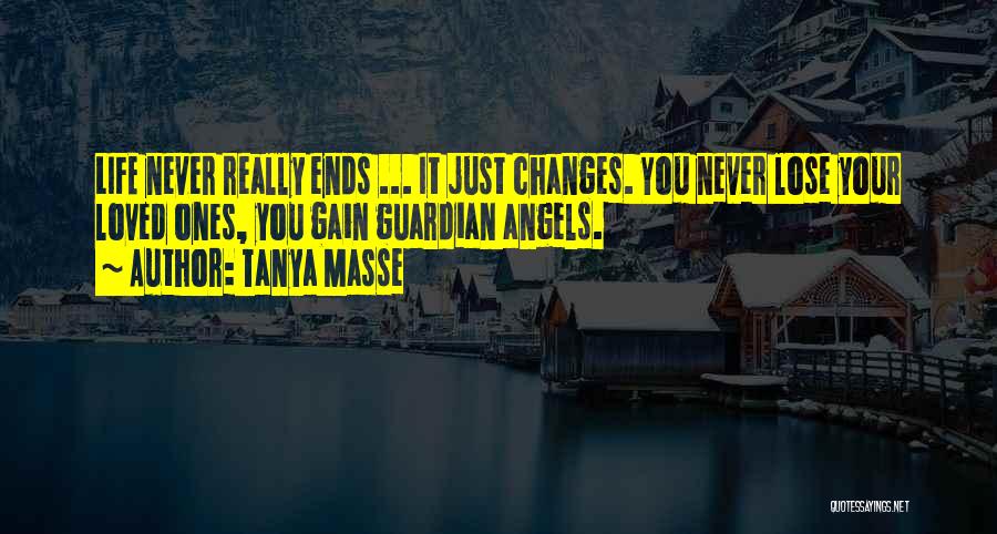 Death And Angels Quotes By Tanya Masse