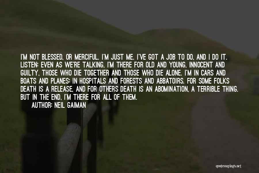 Death And Boats Quotes By Neil Gaiman