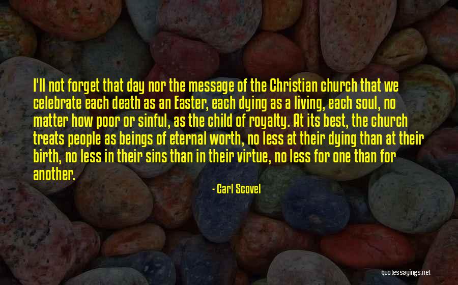 Death And Dying Christian Quotes By Carl Scovel