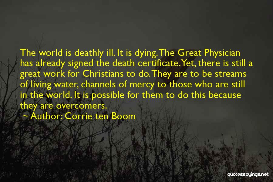 Death And Dying Christian Quotes By Corrie Ten Boom