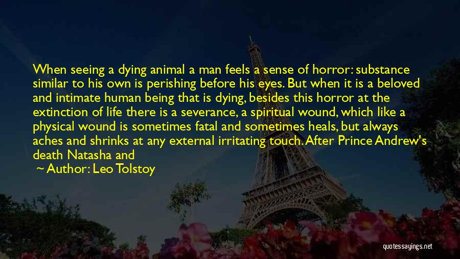 Death And Dying Spiritual Quotes By Leo Tolstoy