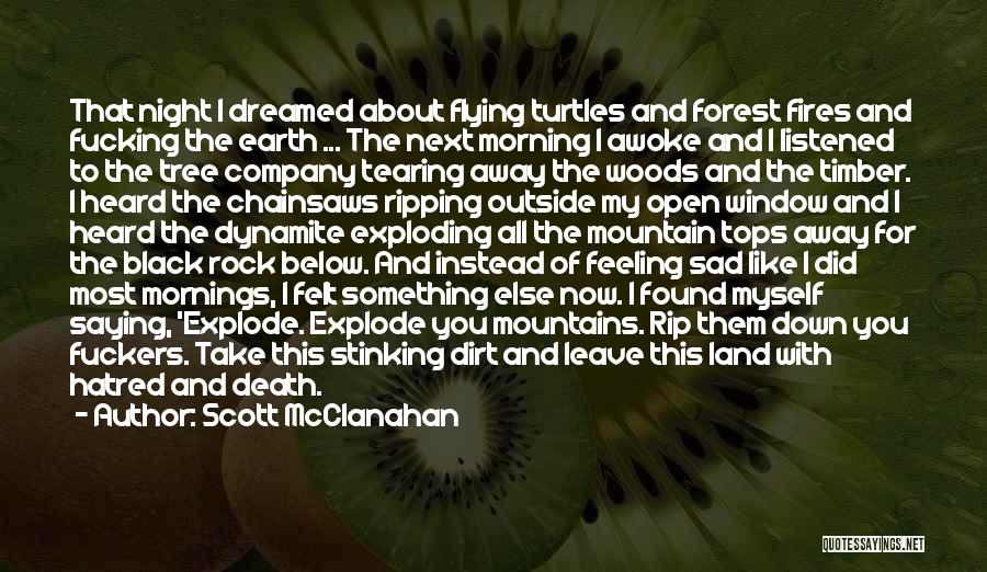 Death And Flying Away Quotes By Scott McClanahan