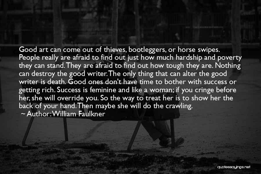 Death And Getting Over It Quotes By William Faulkner