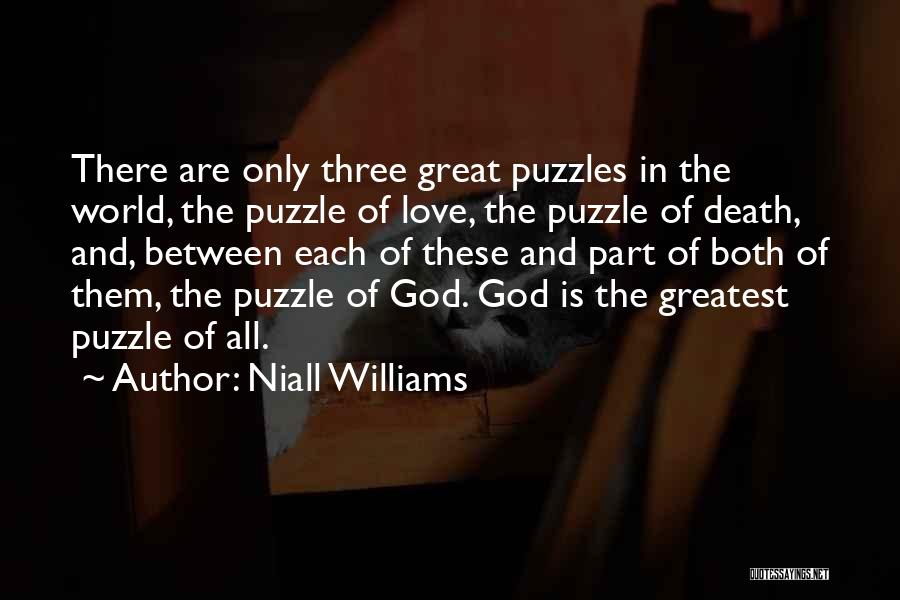 Death And God Quotes By Niall Williams