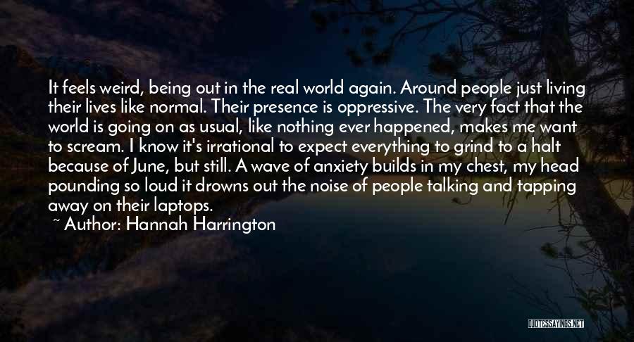 Death And Grief Quotes By Hannah Harrington