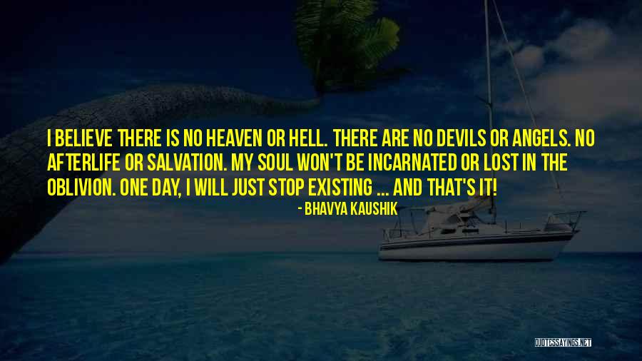 Death And Heaven Quotes By Bhavya Kaushik