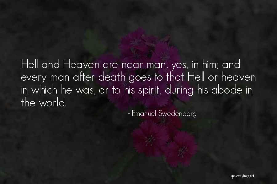 Death And Heaven Quotes By Emanuel Swedenborg