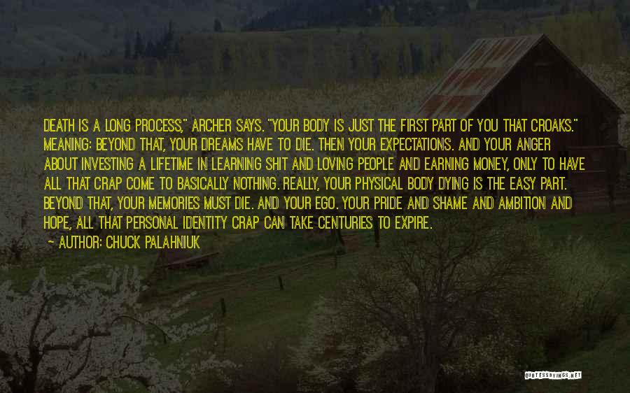 Death And Hope Quotes By Chuck Palahniuk