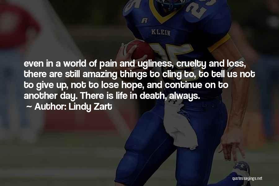 Death And Hope Quotes By Lindy Zart