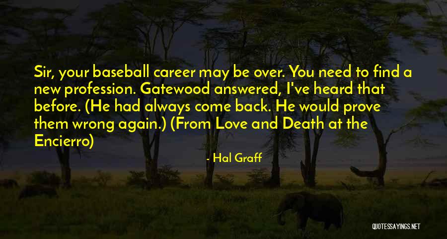 Death And Inspirational Quotes By Hal Graff