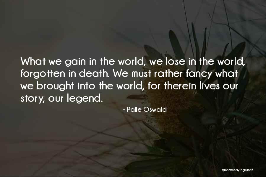 Death And Inspirational Quotes By Palle Oswald