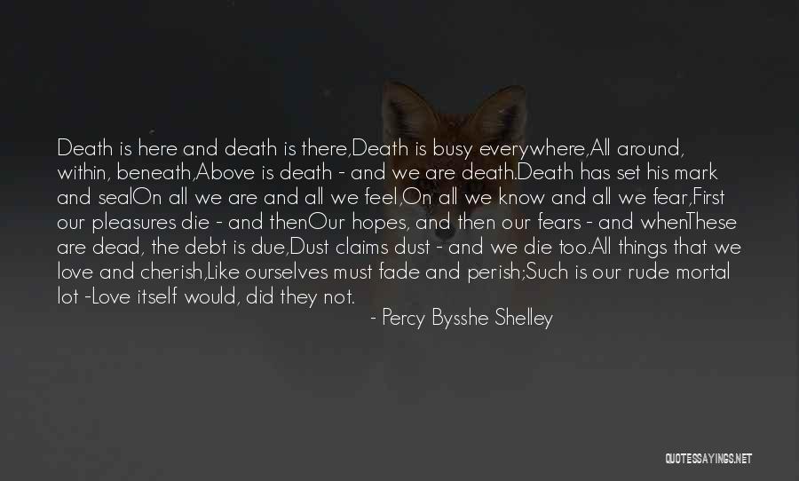 Death And Inspirational Quotes By Percy Bysshe Shelley