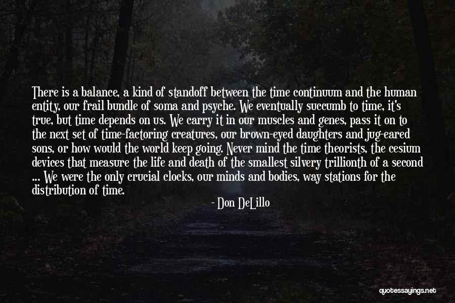 Death And Life Going On Quotes By Don DeLillo