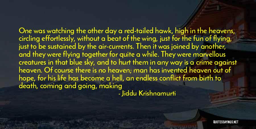 Death And Life Going On Quotes By Jiddu Krishnamurti