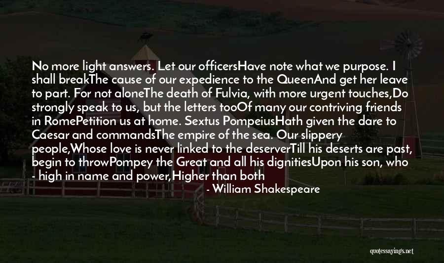 Death And Life Going On Quotes By William Shakespeare