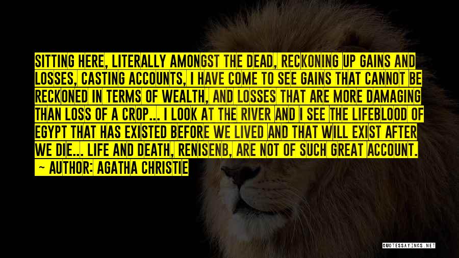 Death And Loss Quotes By Agatha Christie