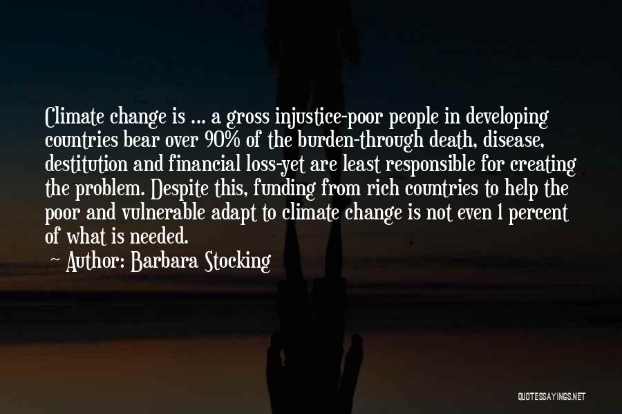 Death And Loss Quotes By Barbara Stocking