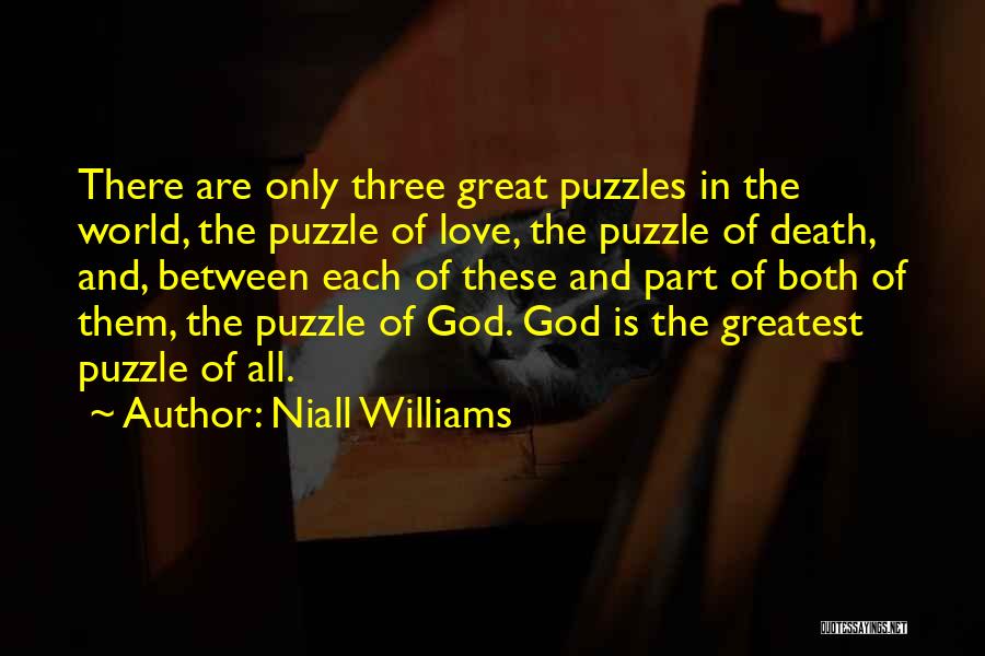 Death And Love Quotes By Niall Williams