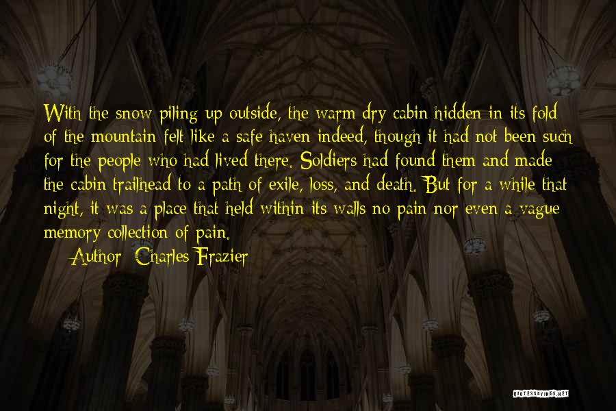 Death And Memory Quotes By Charles Frazier