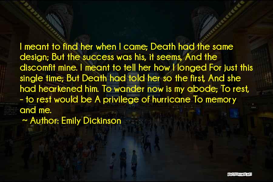 Death And Memory Quotes By Emily Dickinson