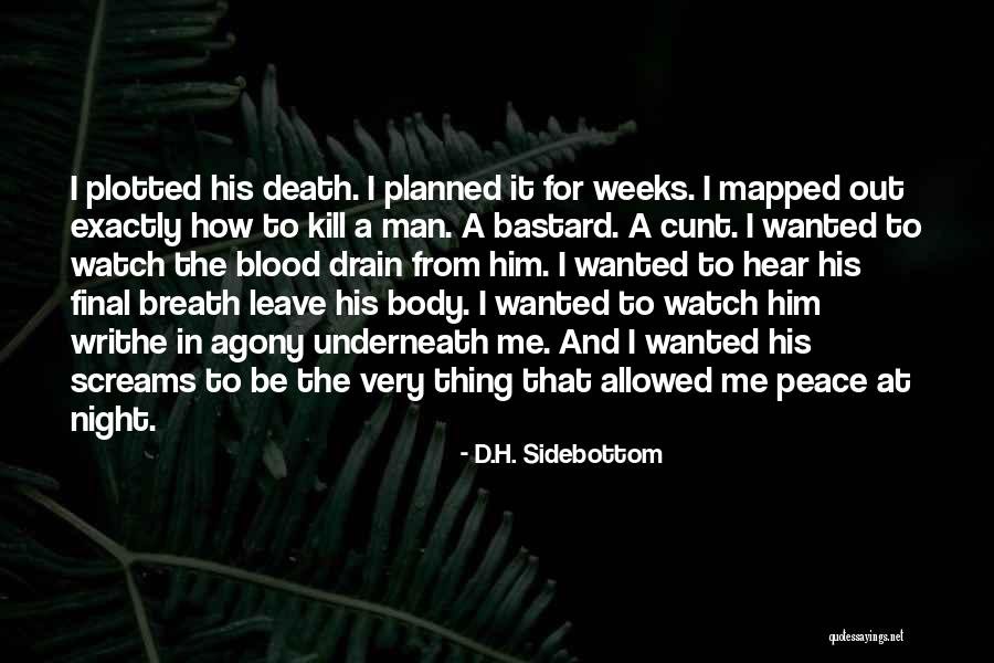 Death And Peace Quotes By D.H. Sidebottom Death And Peace Quotes By D.H. Sidebottom