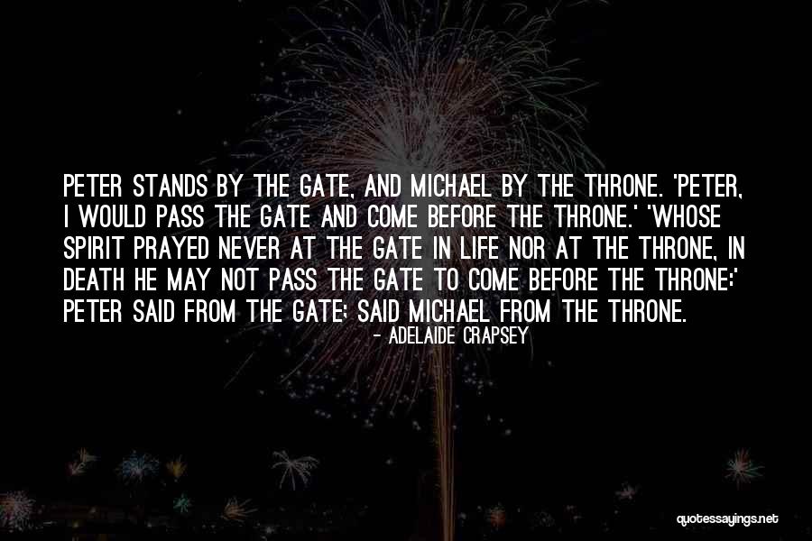 Death And Prayer Quotes By Adelaide Crapsey Death And Prayer Quotes By Adelaide Crapsey