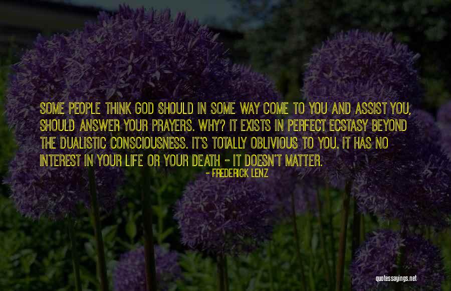 Death And Prayer Quotes By Frederick Lenz Death And Prayer Quotes By Frederick Lenz