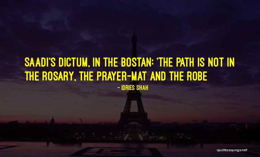 Death And Prayer Quotes By Idries Shah Death And Prayer Quotes By Idries Shah