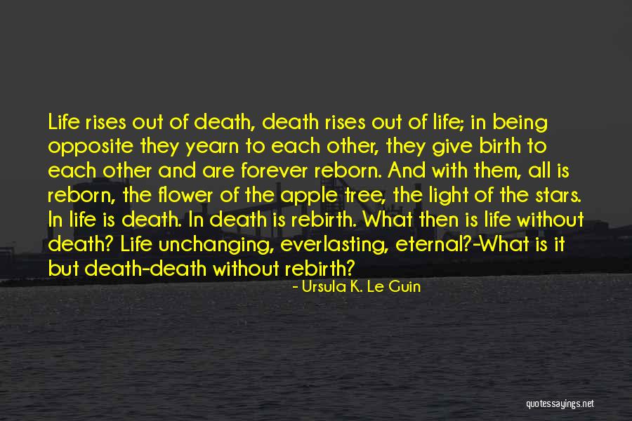 Death And Rebirth Quotes By Ursula K. Le Guin