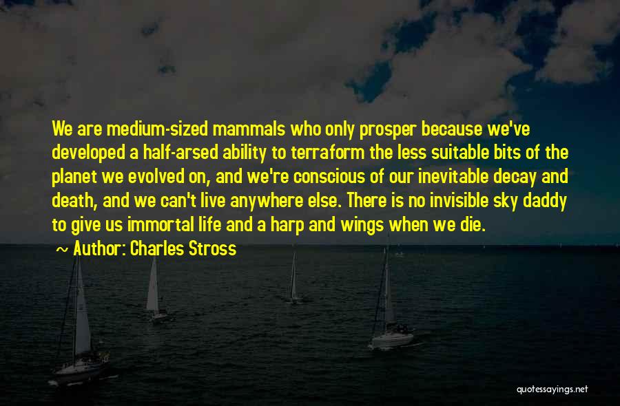 Death And Religion Quotes By Charles Stross