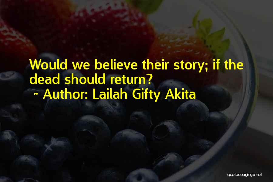 Death And Religion Quotes By Lailah Gifty Akita