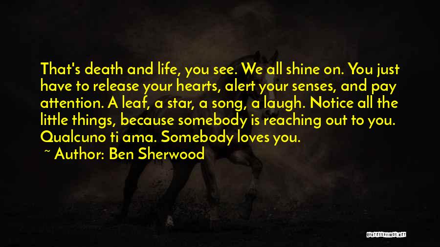 Death And Star Quotes By Ben Sherwood