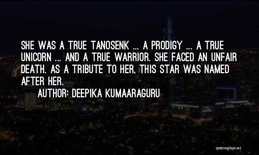 Death And Star Quotes By Deepika Kumaaraguru