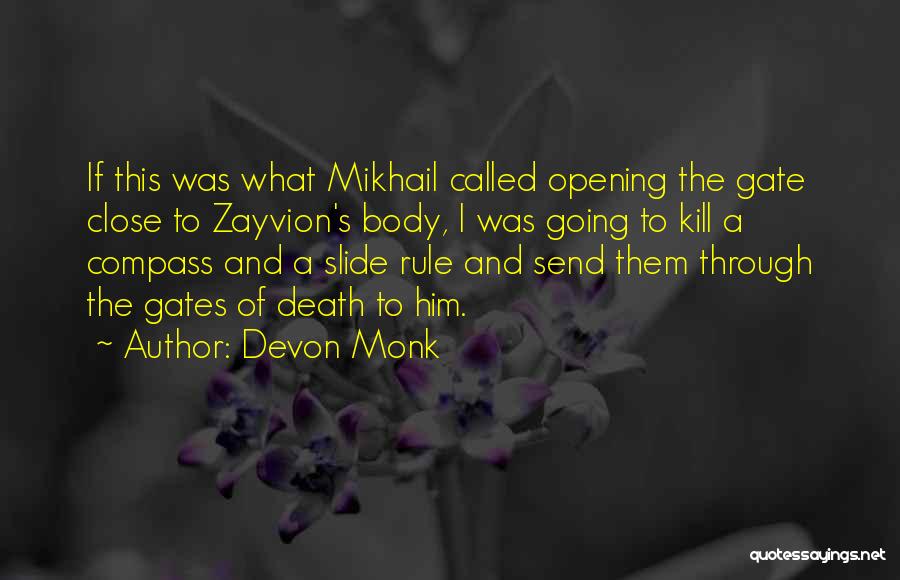 Death And The Compass Quotes By Devon Monk