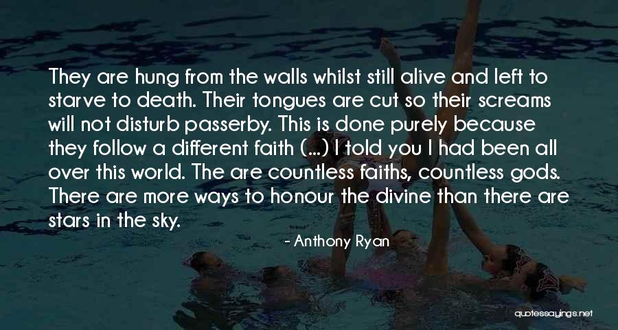 Death And The Stars Quotes By Anthony Ryan