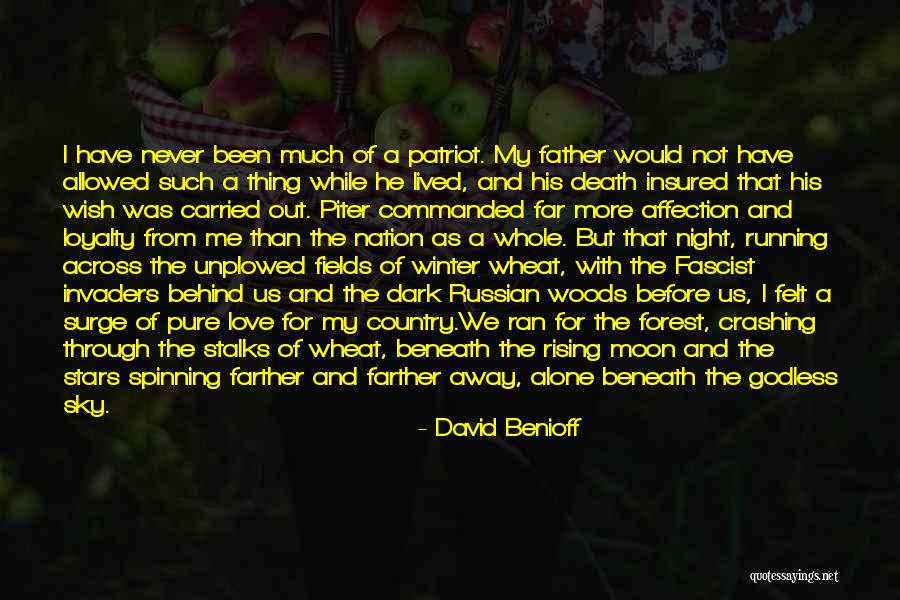 Death And The Stars Quotes By David Benioff