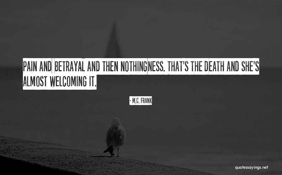 Death And The Stars Quotes By M.C. Frank Death And The Stars Quotes By M.C. Frank