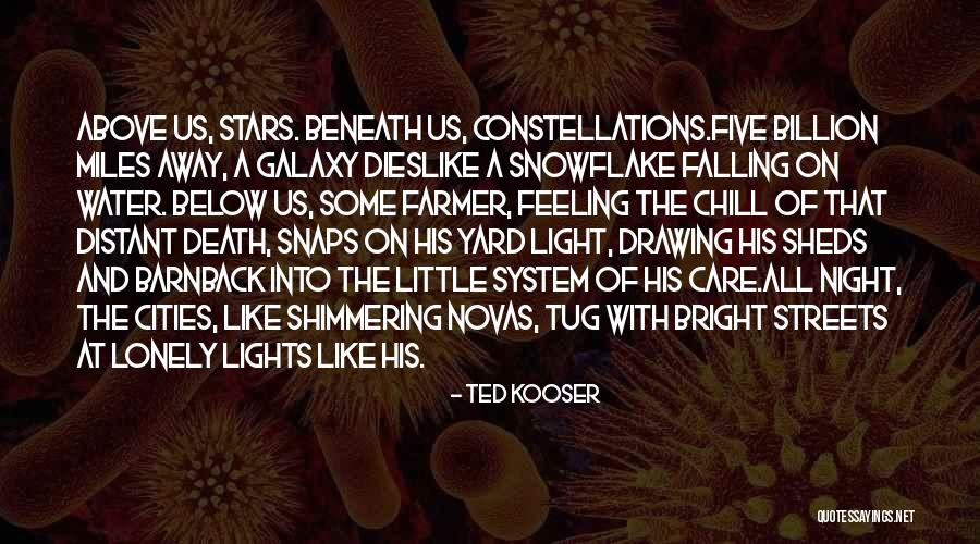 Death And The Stars Quotes By Ted Kooser Death And The Stars Quotes By Ted Kooser