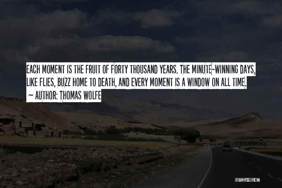 Death And Time Quotes By Thomas Wolfe