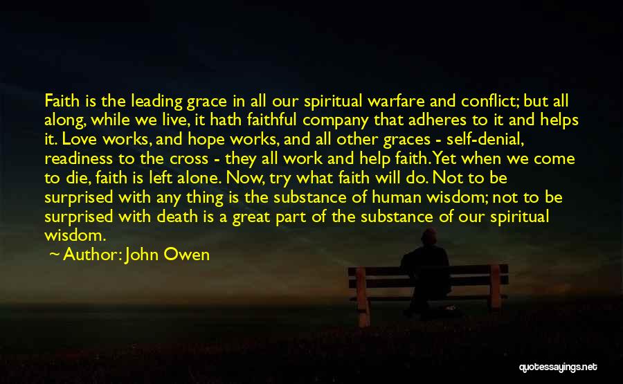 Death And Work Quotes By John Owen