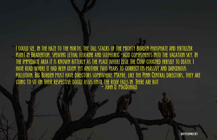Death Area Quotes By John D. MacDonald Death Area Quotes By John D. MacDonald