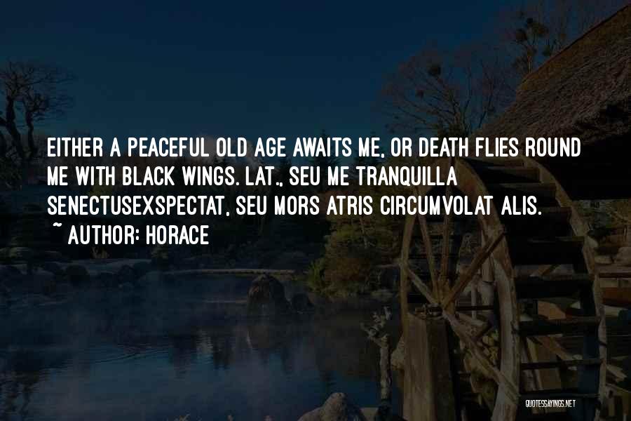 Death Awaits Quotes By Horace