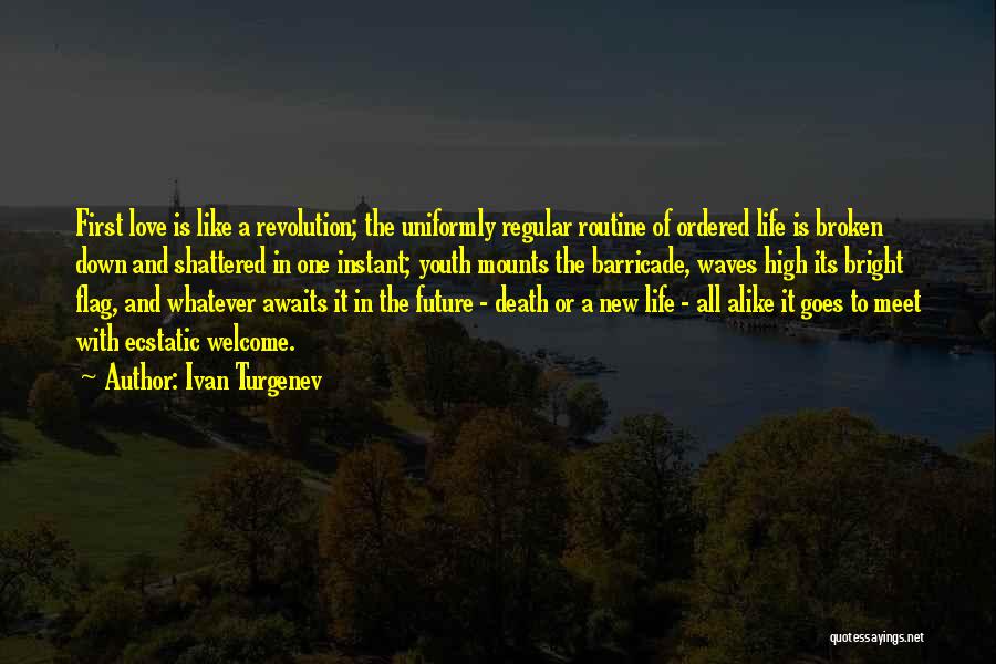 Death Awaits Quotes By Ivan Turgenev