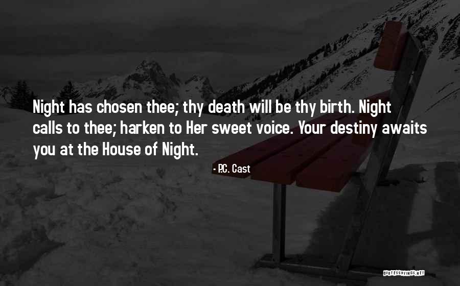 Death Awaits Quotes By P.C. Cast