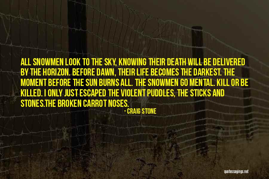 Death Before Life Quotes By Craig Stone