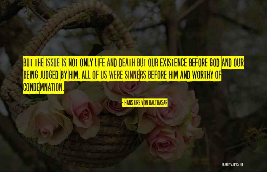 Death Before Life Quotes By Hans Urs Von Balthasar